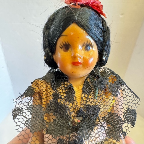 Vintage Lot of 3 Collectible Dolls 6-14" Lot Of 3 Dressed Dolls - Picture 15 of 15